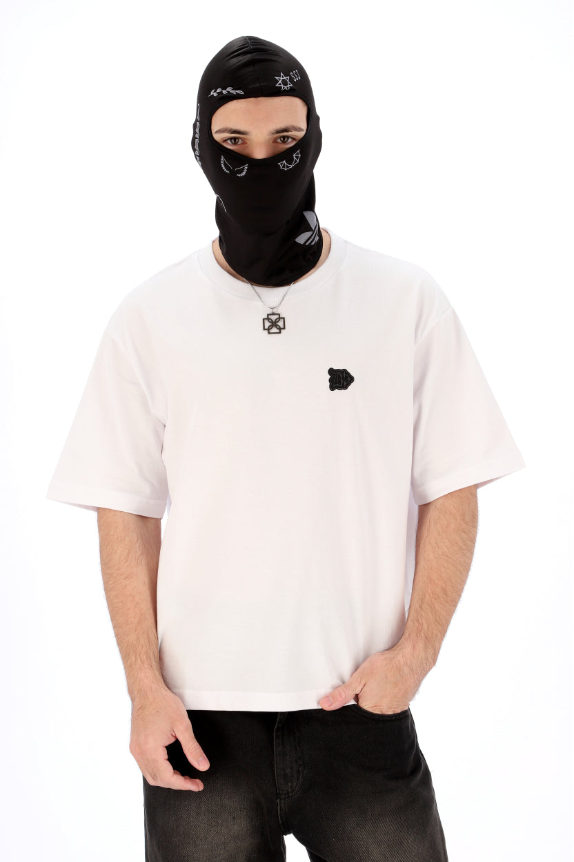 REMERA MANGA CORTA BLANCA