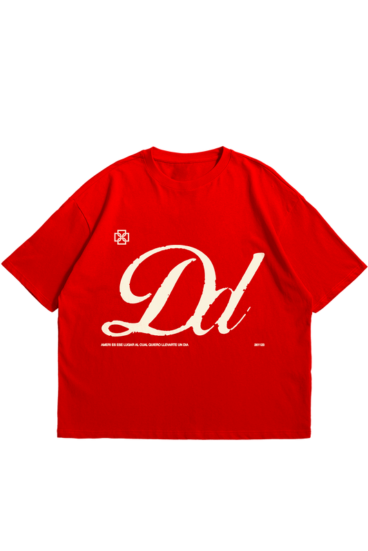 DUKI OFICIAL TEE BOXY OVERSIZE DIdI ROJA
