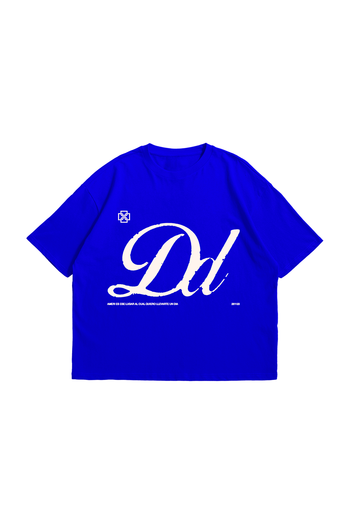 DUKI OFICIAL TEE BOXY OVERSIZE DIdI BLUE