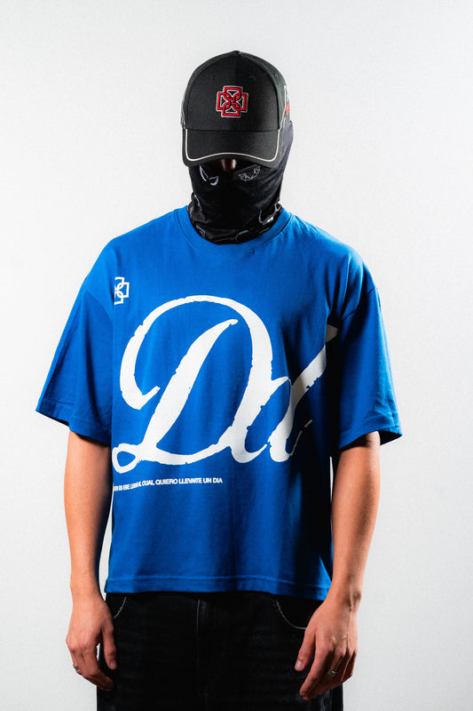 DUKI OFICIAL TEE BOXY OVERSIZE DIdI BLUE