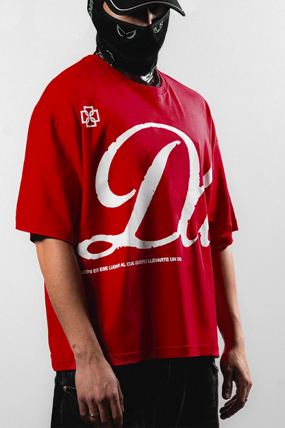 DUKI OFICIAL TEE BOXY OVERSIZE DIdI ROJA