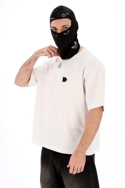 REMERA MANGA CORTA BLANCA