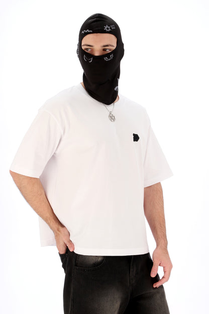 REMERA MANGA CORTA BLANCA