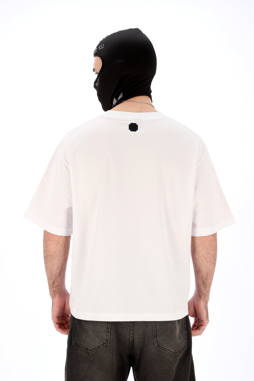 REMERA MANGA CORTA BLANCA
