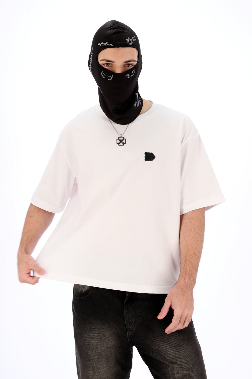 REMERA MANGA CORTA BLANCA