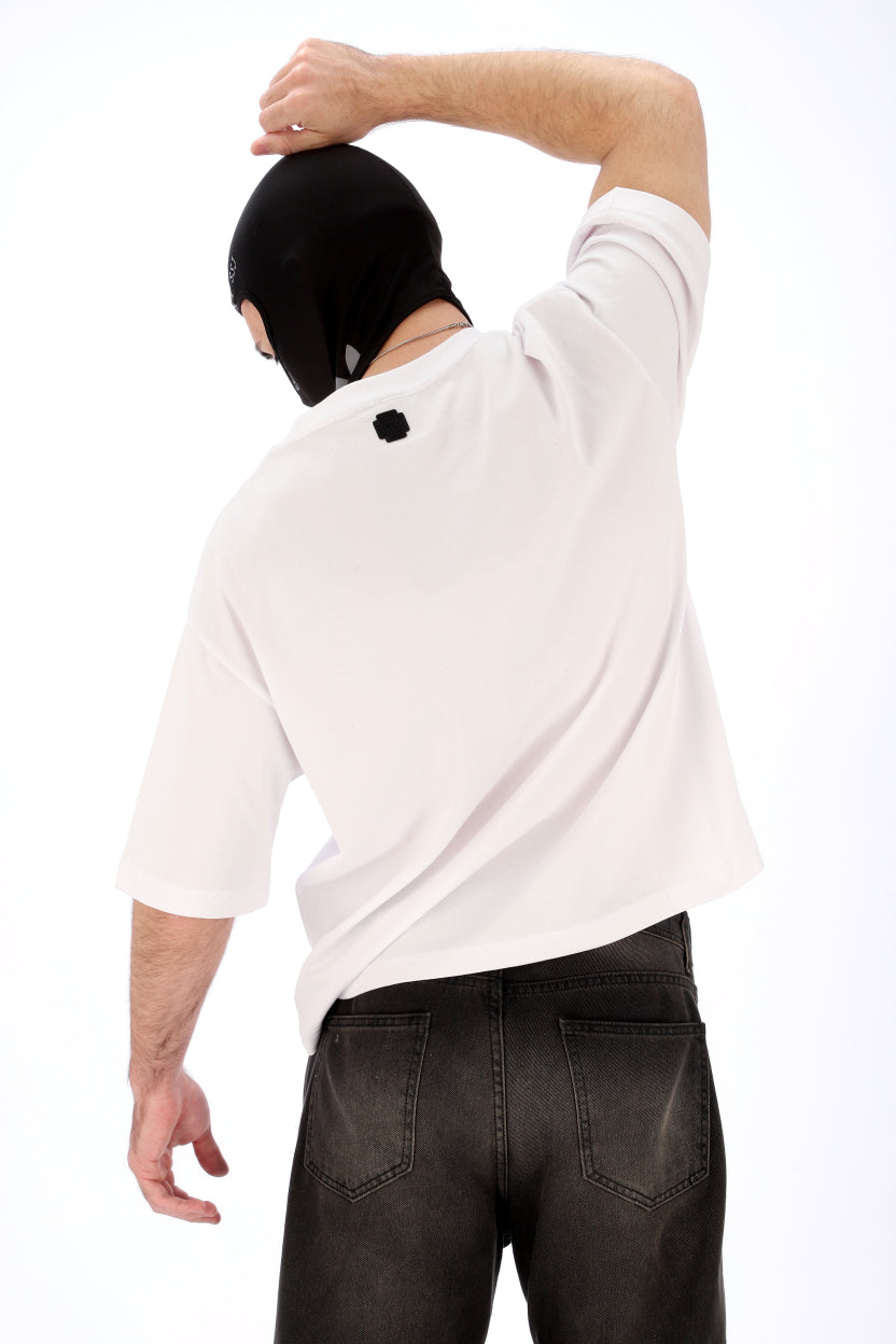 REMERA MANGA CORTA BLANCA