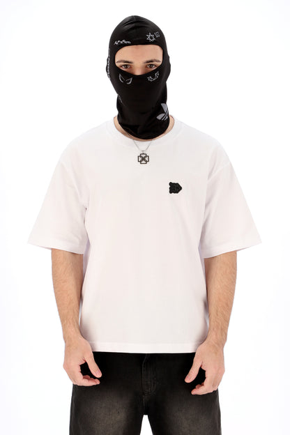 REMERA MANGA CORTA BLANCA