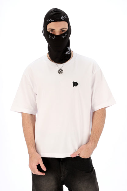 REMERA MANGA CORTA BLANCA