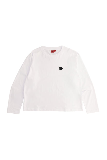 REMERA BLANCA MANGA LARGA