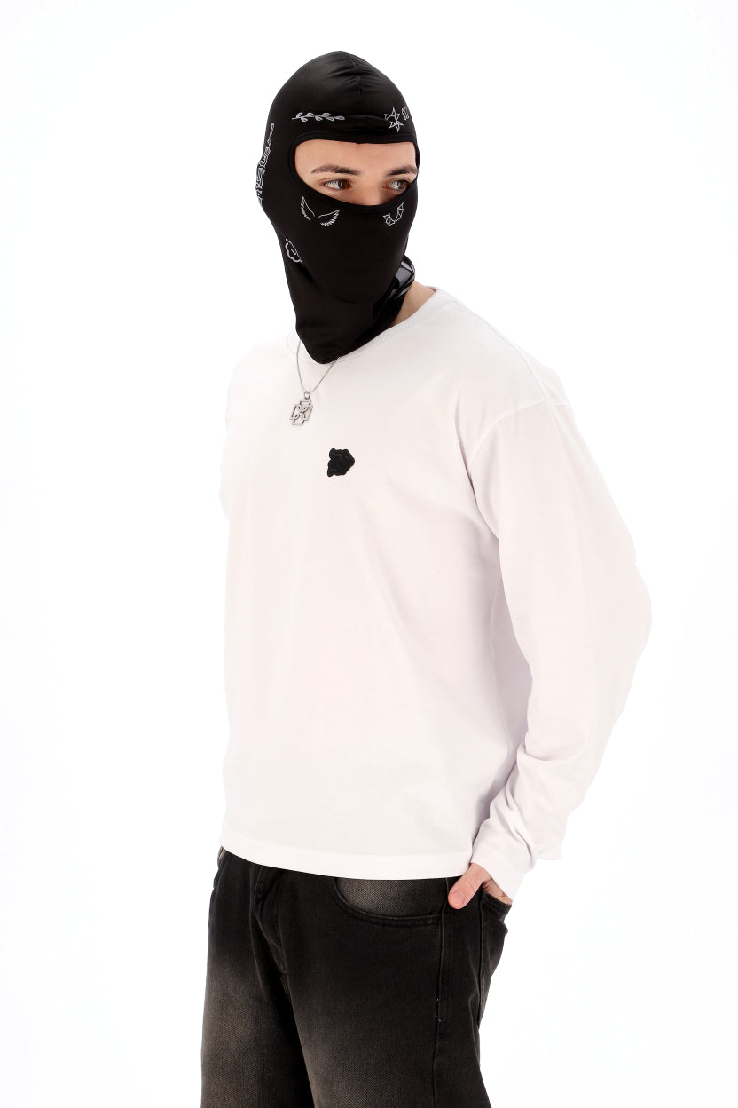 REMERA BLANCA MANGA LARGA