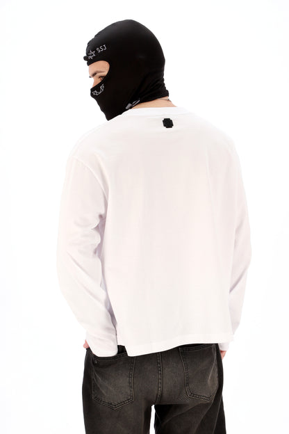 REMERA BLANCA MANGA LARGA
