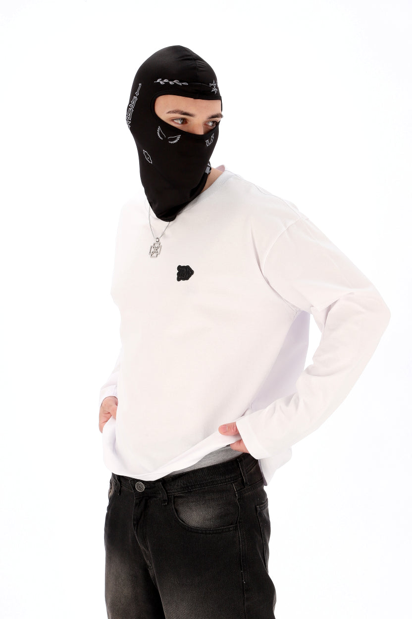 REMERA BLANCA MANGA LARGA