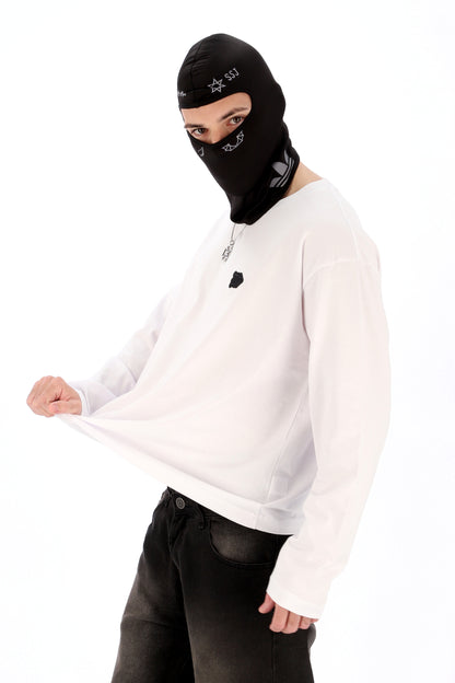 REMERA BLANCA MANGA LARGA