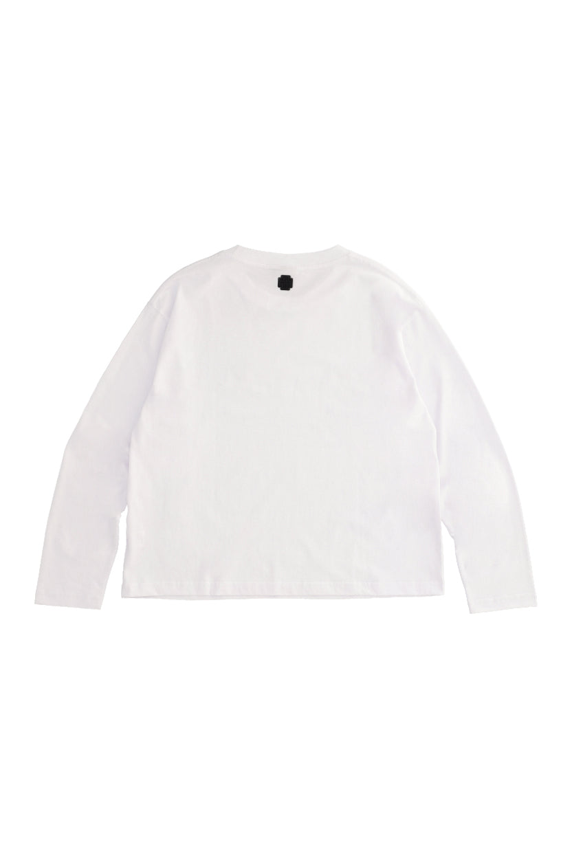 REMERA BLANCA MANGA LARGA
