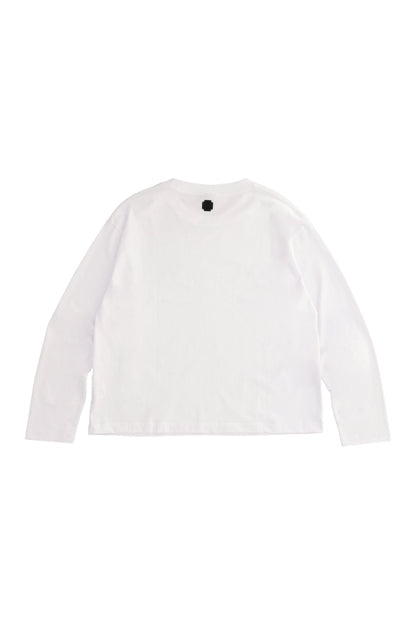 REMERA BLANCA MANGA LARGA