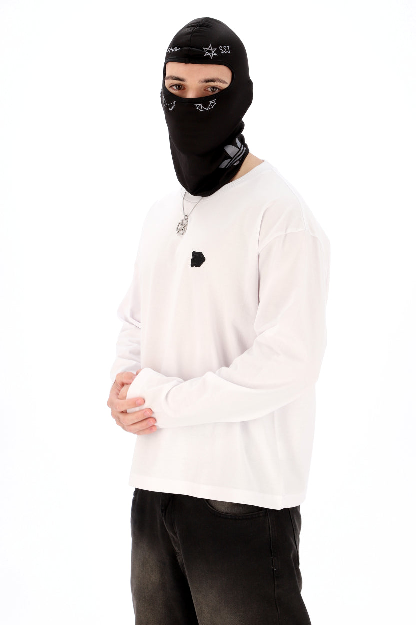 REMERA BLANCA MANGA LARGA