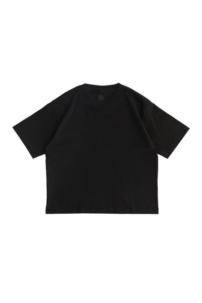 REMERA MANGA CORTA NEGRA