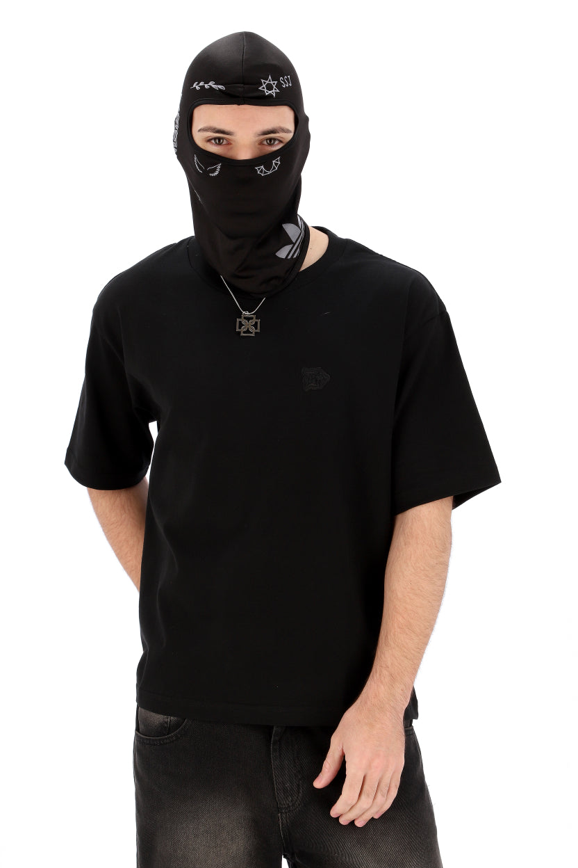 REMERA MANGA CORTA NEGRA