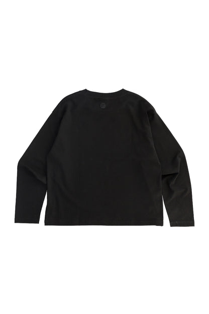 REMERA NEGRA MANGA LARGA