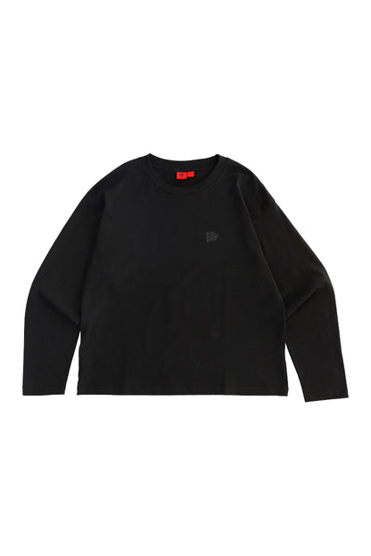REMERA NEGRA MANGA LARGA