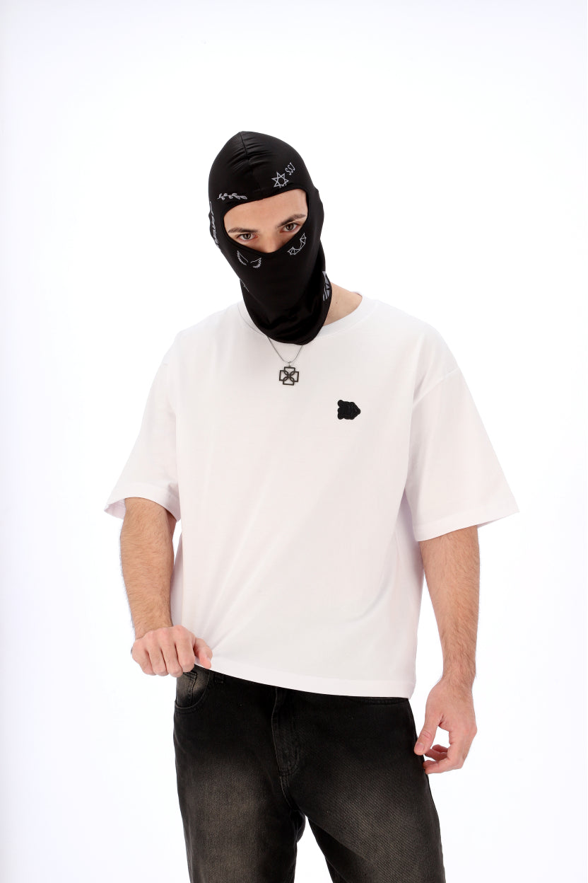 REMERA MANGA CORTA BLANCA