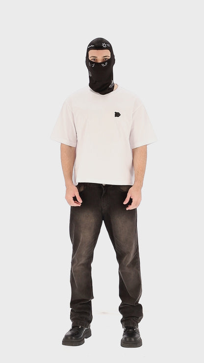REMERA MANGA CORTA BLANCA