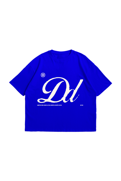 DUKI OFICIAL TEE BOXY OVERSIZE DIdI BLUE